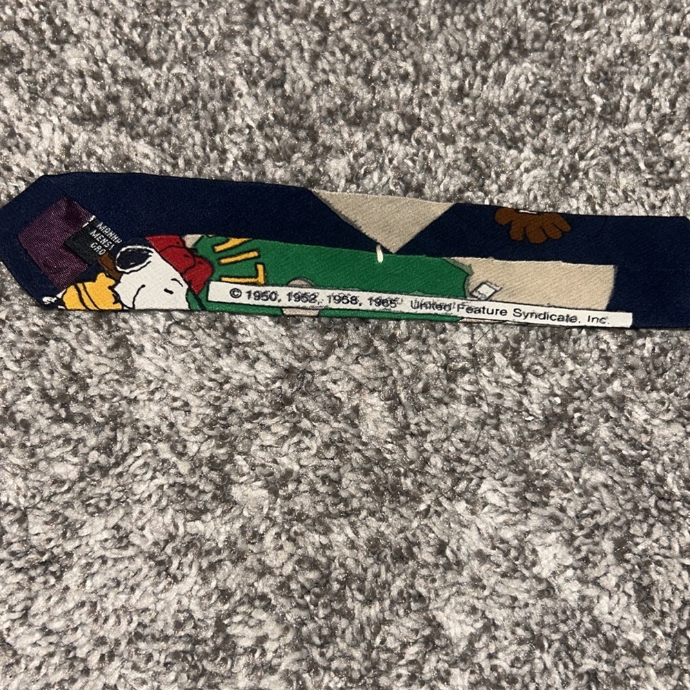 Peanuts Snoopy Vintage Silk I Wanna Win Baseball … - image 4